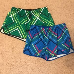 Set of Geometric sport shorts